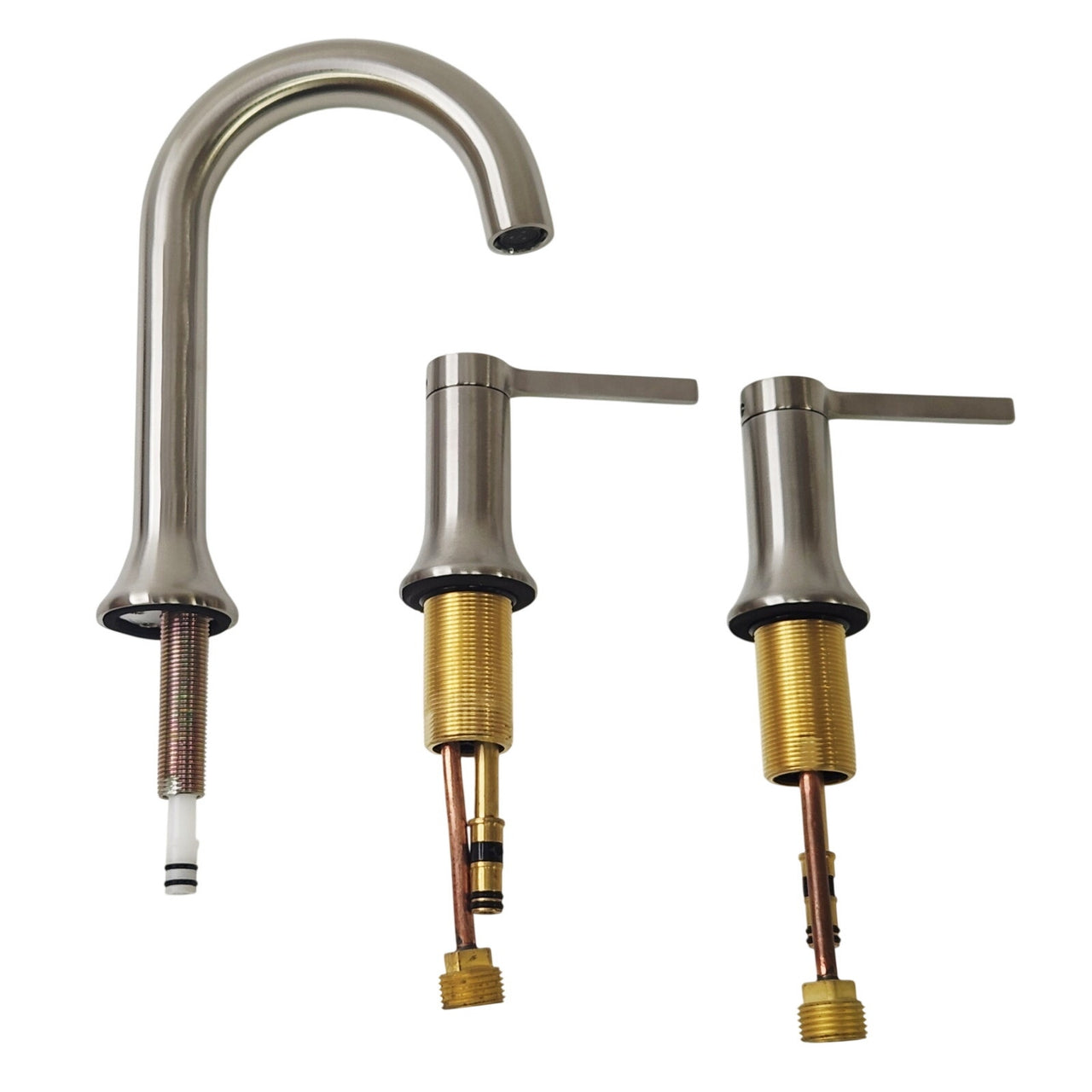Proflo PFWSC3960ZBN Spiers 1.2 GPM Widespread Bathroom Faucet - Brushed Nickel