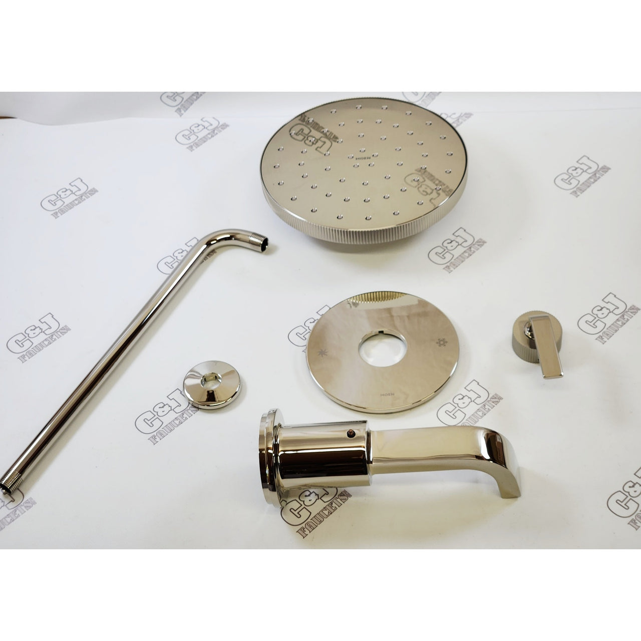 Moen UTS3583EPNLBN Cambium 1.75GPM Tub Shower Trim -Brushed/Polished Nickel READ