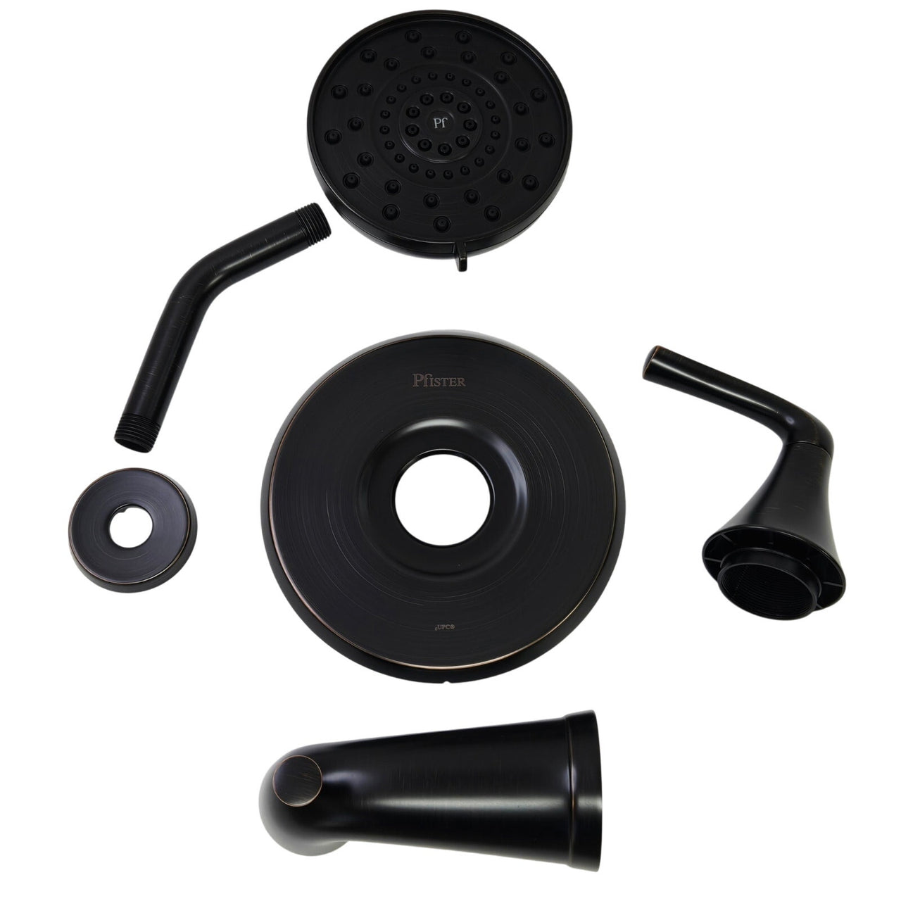 Pfister 8P8-WS2-LRSY Ladera Tub and Shower Faucet with Valve - Tuscan Bronze