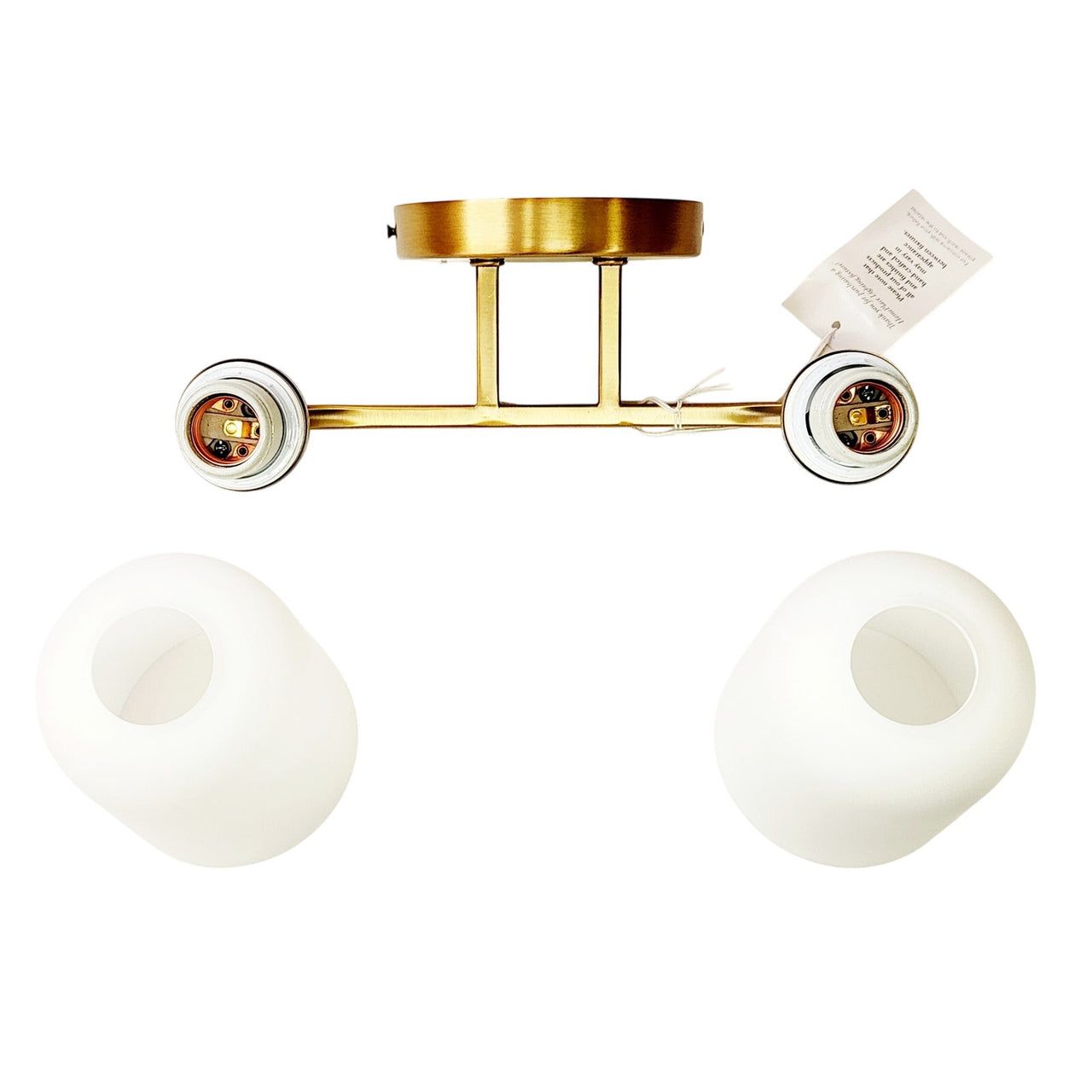 Capital Lighting 148821-AD-542 Lawson 2-Light Vanity - Aged Brass