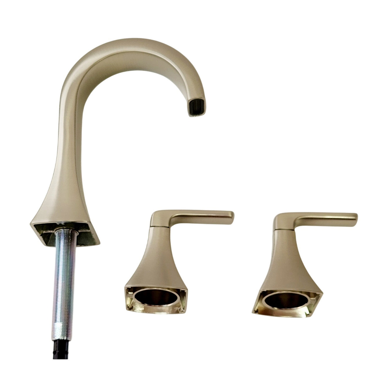 Pfister LF-049-BIEGS Bruxie Adjustable Widespread Bathroom Faucet - Brush NIckel