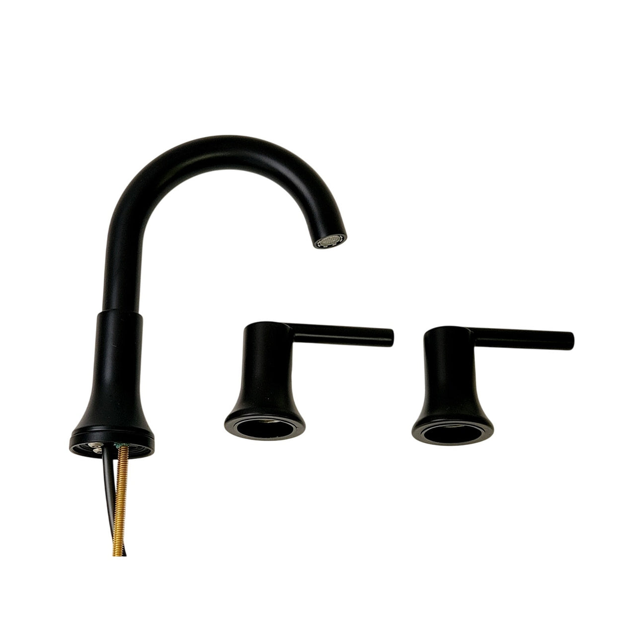 Delta 3559-BLMPU-DST Trinsic Widespread Bathroom Faucet - Matte Black