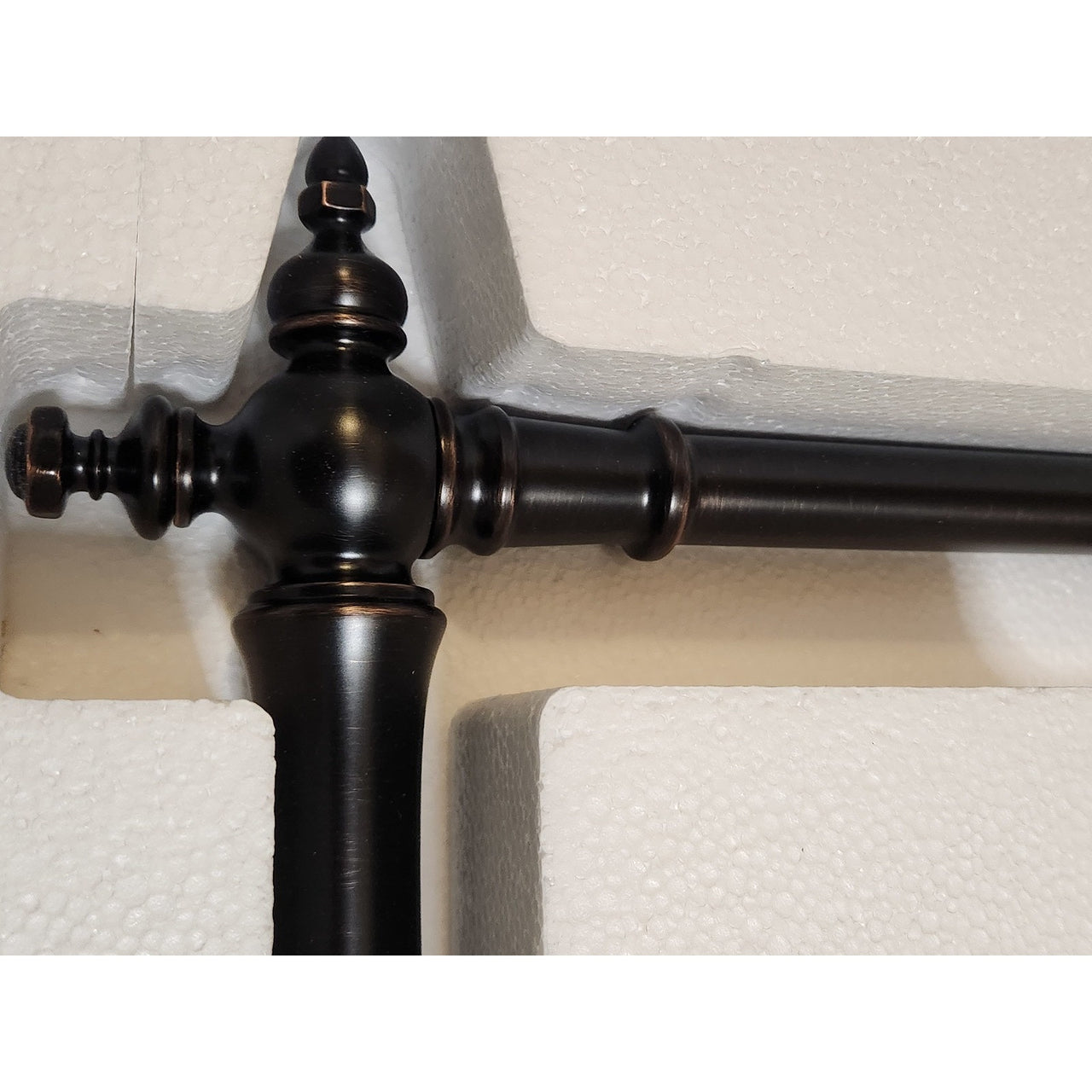 Kohler 76519-4-2BZ Artifacts Two-Hole Bridge Kitchen Faucet - Oil-Rubbed Bronze