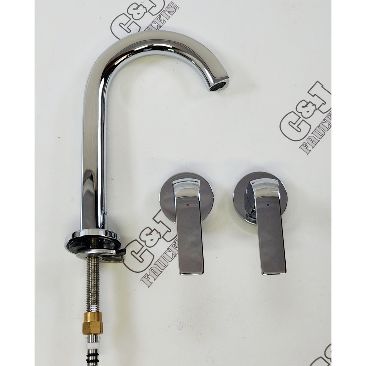 Grohe 20597000 Defined 1.2 GPM Widespread Bathroom Faucet -Starlight Chrome READ