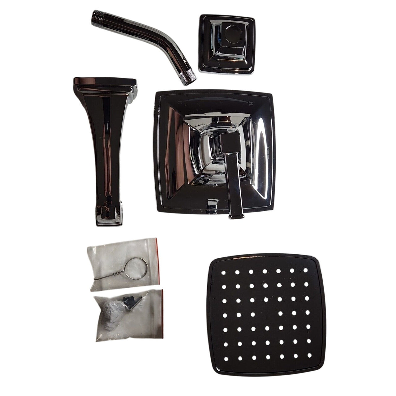 Kohler TS27403-4G-CP Riff Bath and Shower Trim Kit, 1.75 gpm - Polished Chrome