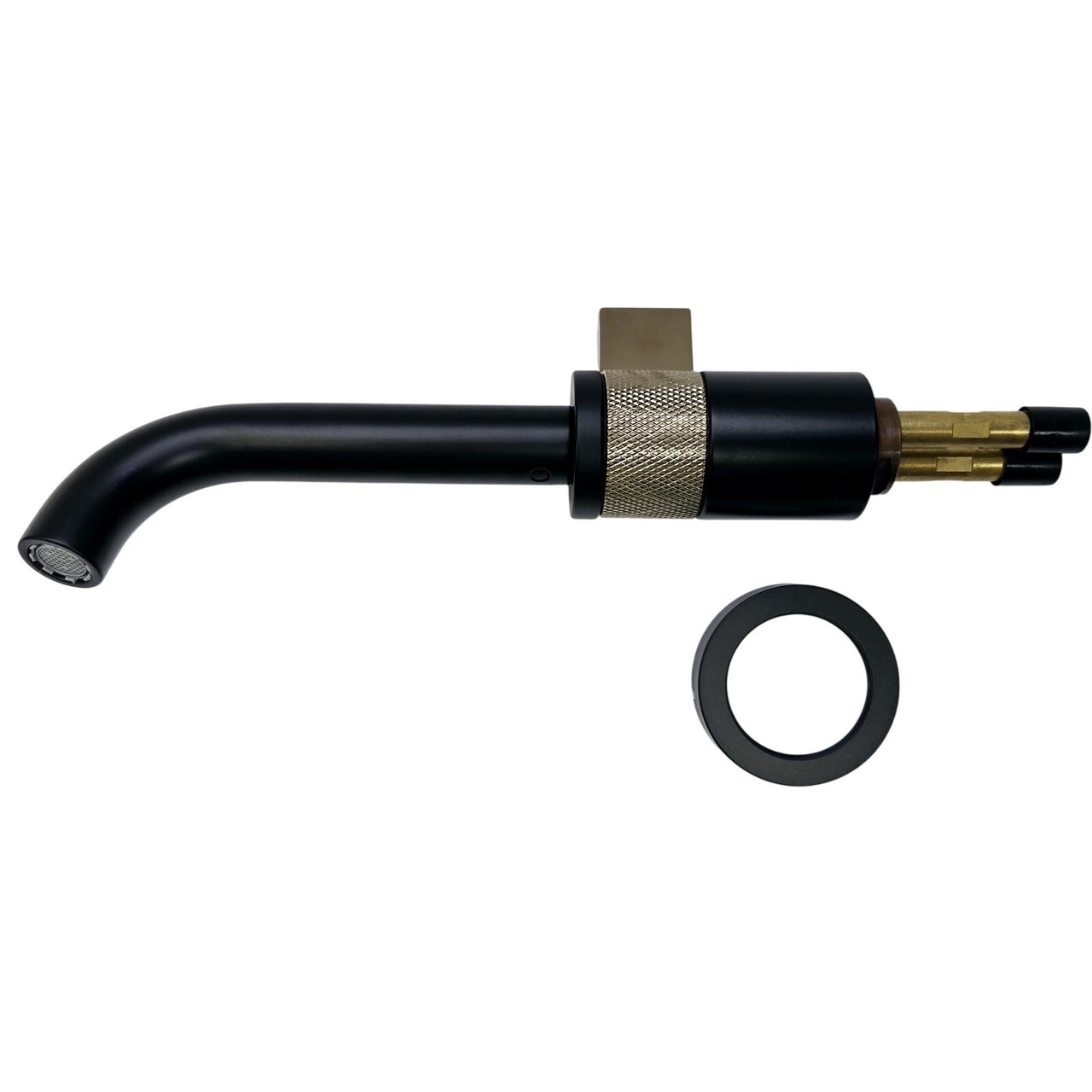 Brizo T65735LF-BLGL-ECO Litze 1.2 GPM Bathroom Faucet - Matte Black/Luxe Gold