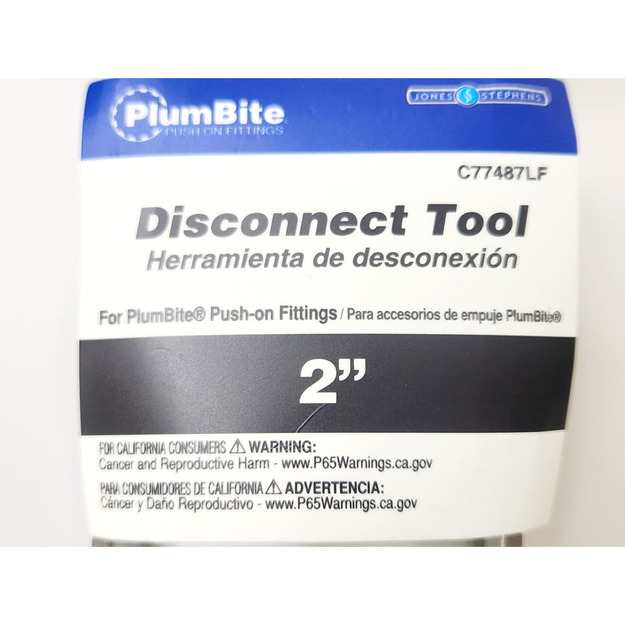 Jones Stephens C77487LF 2" PlumBite Push On Removal Tool