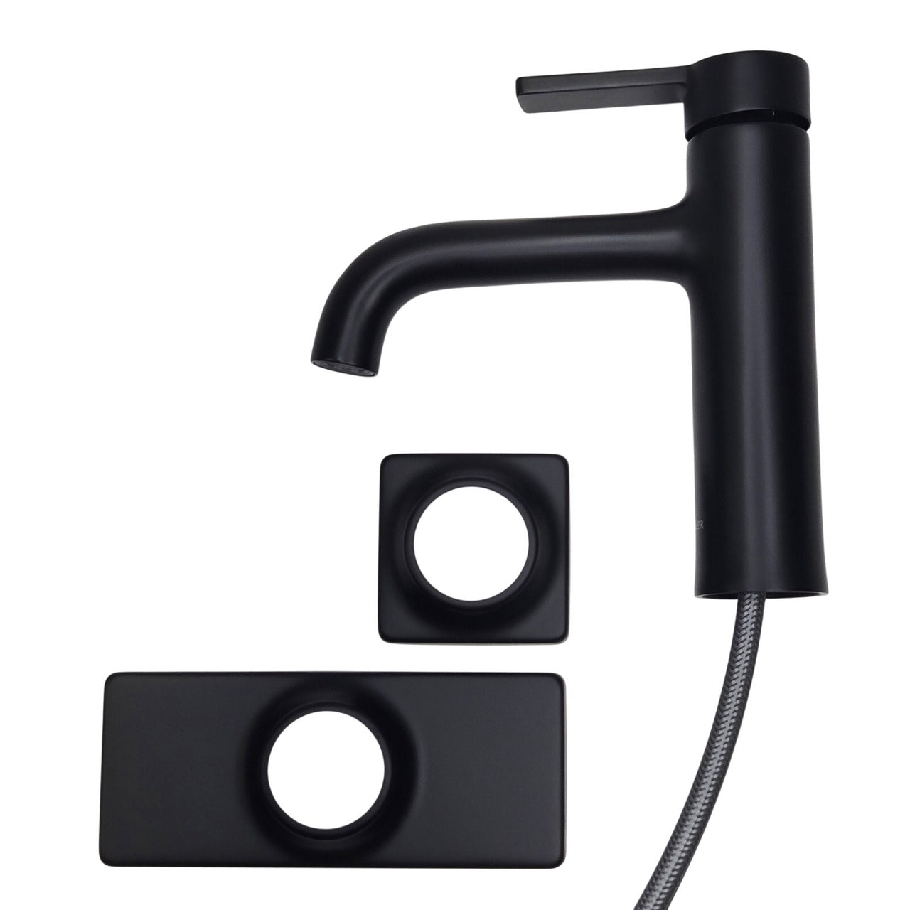 Kohler 28126-4N-BL Venza Single Handle 0.5 GPM Bathroom Faucet - Matte Black