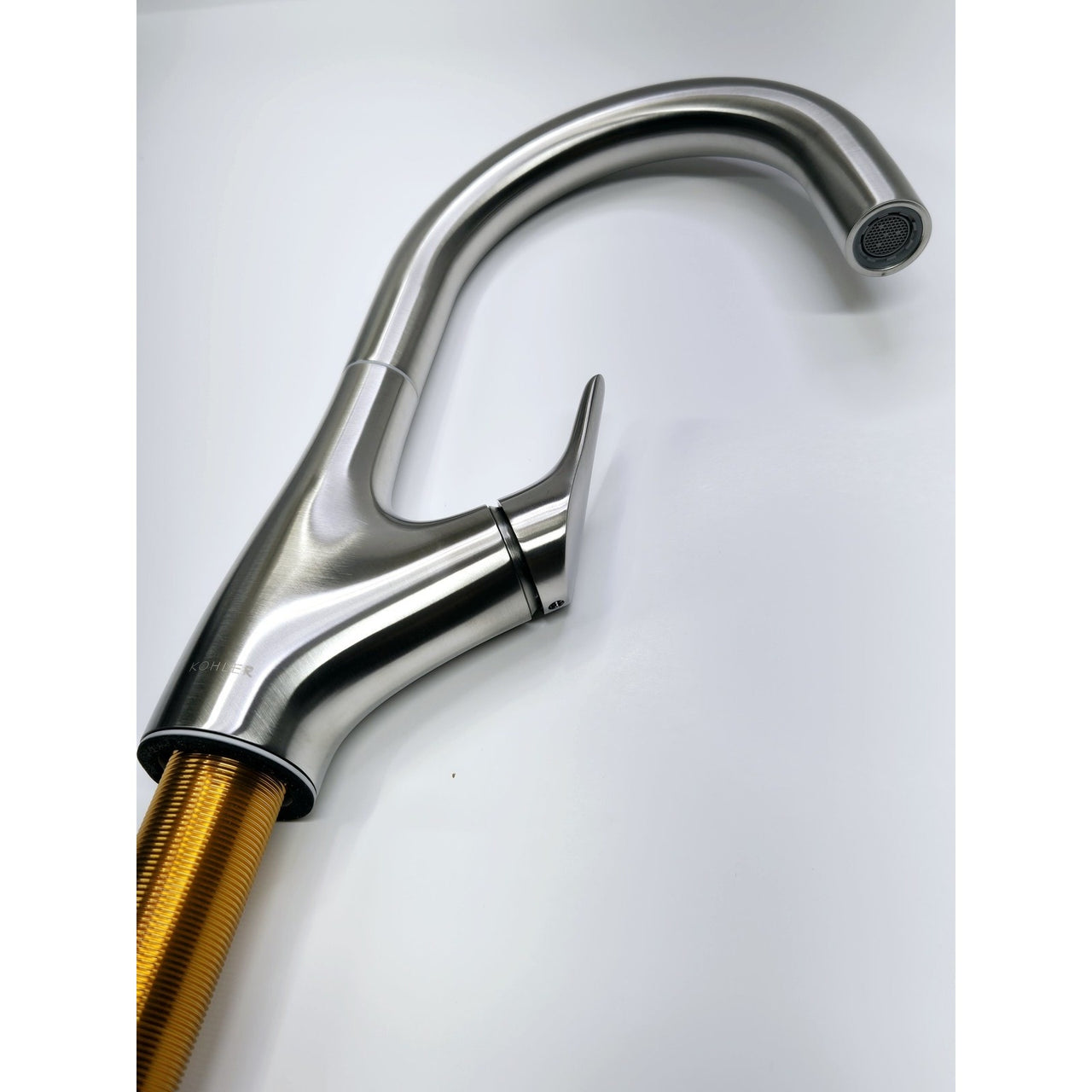 Kohler 30472-VS Rival 1.5 GPM Single Hole Bar Faucet - Vibrant Stainless