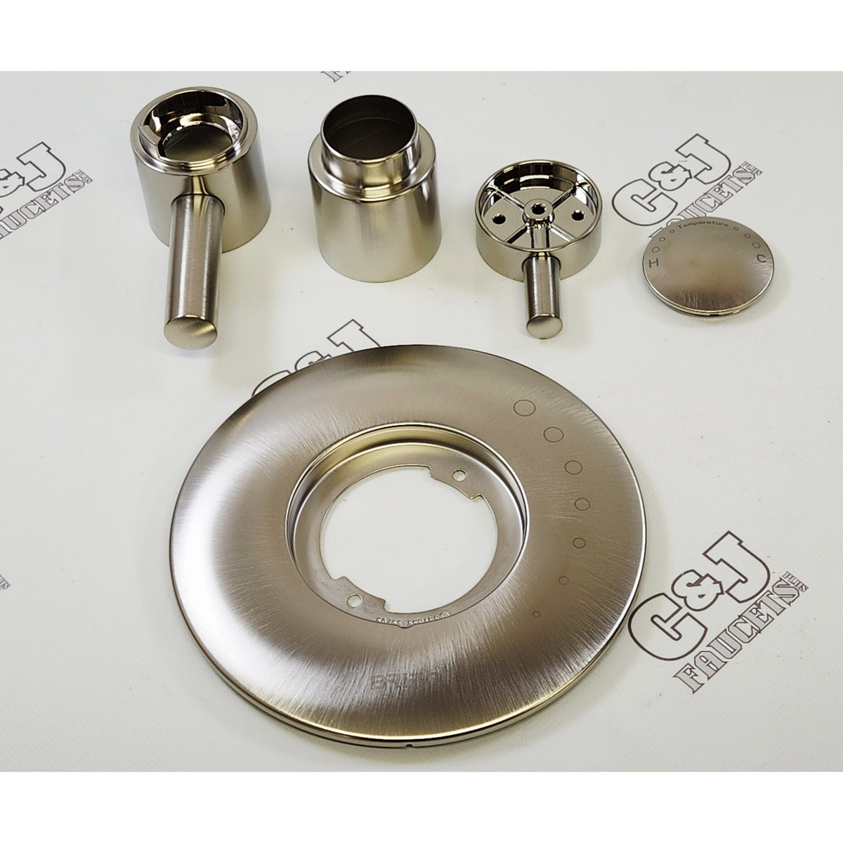 Brizo T60075-BN Odin Thermostatic Shower Trim - Brushed Nickel