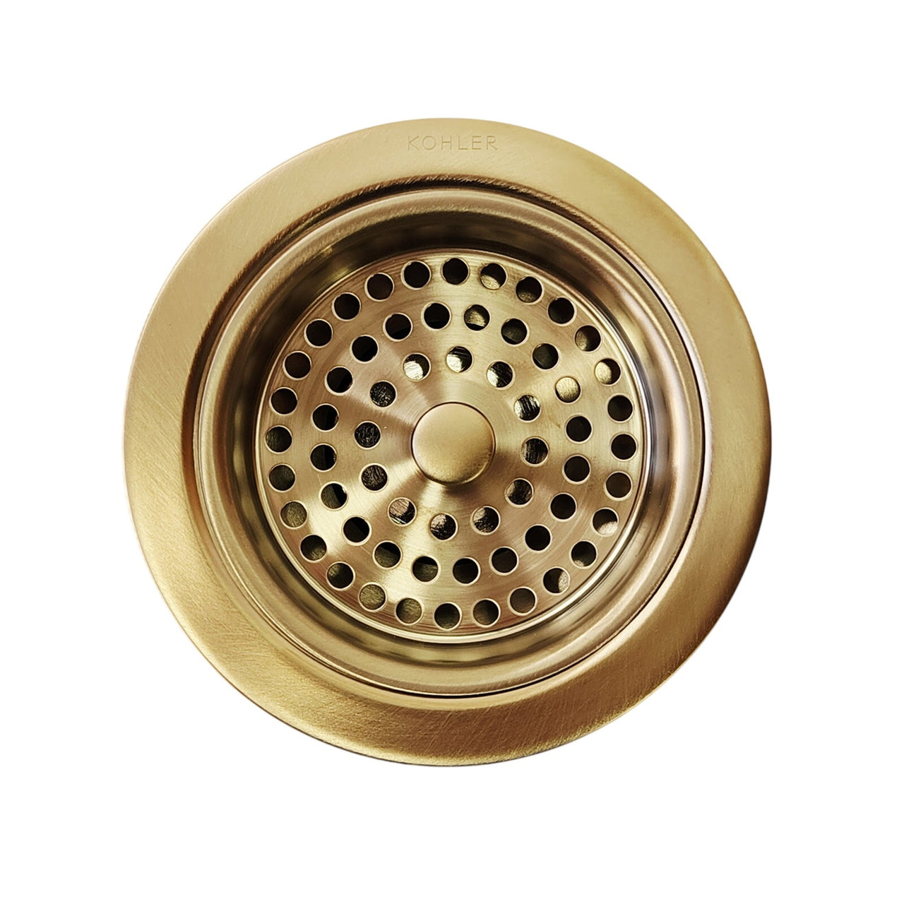 Kohler 8801-BV Duostrainer Basket Strainer with Sink Drain - Brushed Bronze