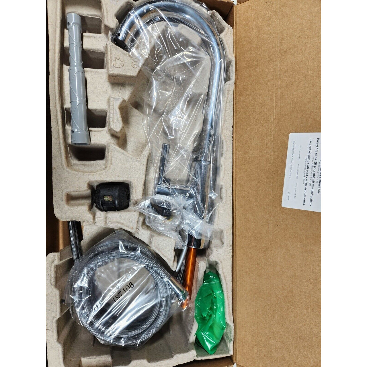 Moen 7402C Riley Modern One-Handle Pulldown Kitchen Faucet - Chrome
