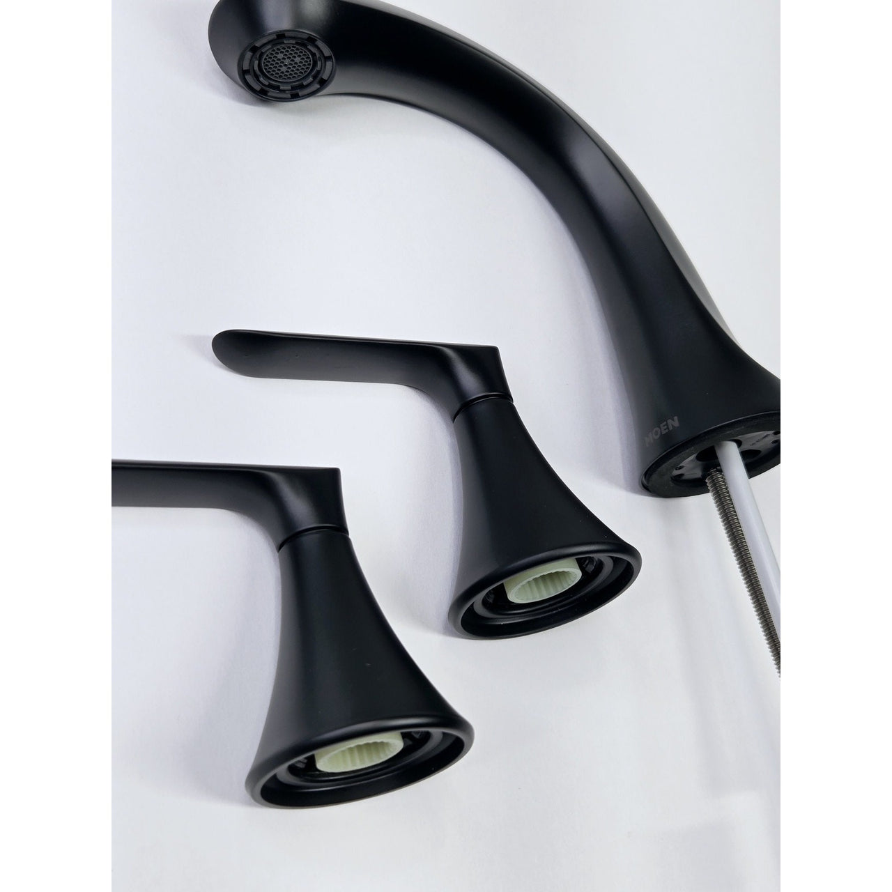 Moen 84517BL Findlay 8" Widespread Bathroom Faucet - Matte Black