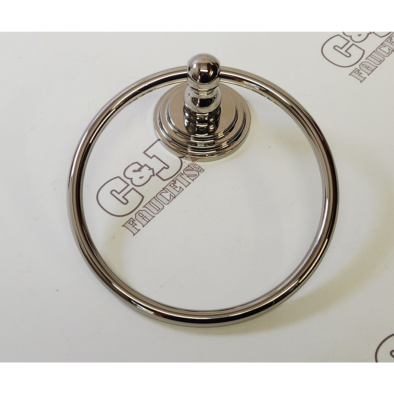Newport Brass 890-1410-15 Astor Wall Mounted Towel Ring - Polished Nickel