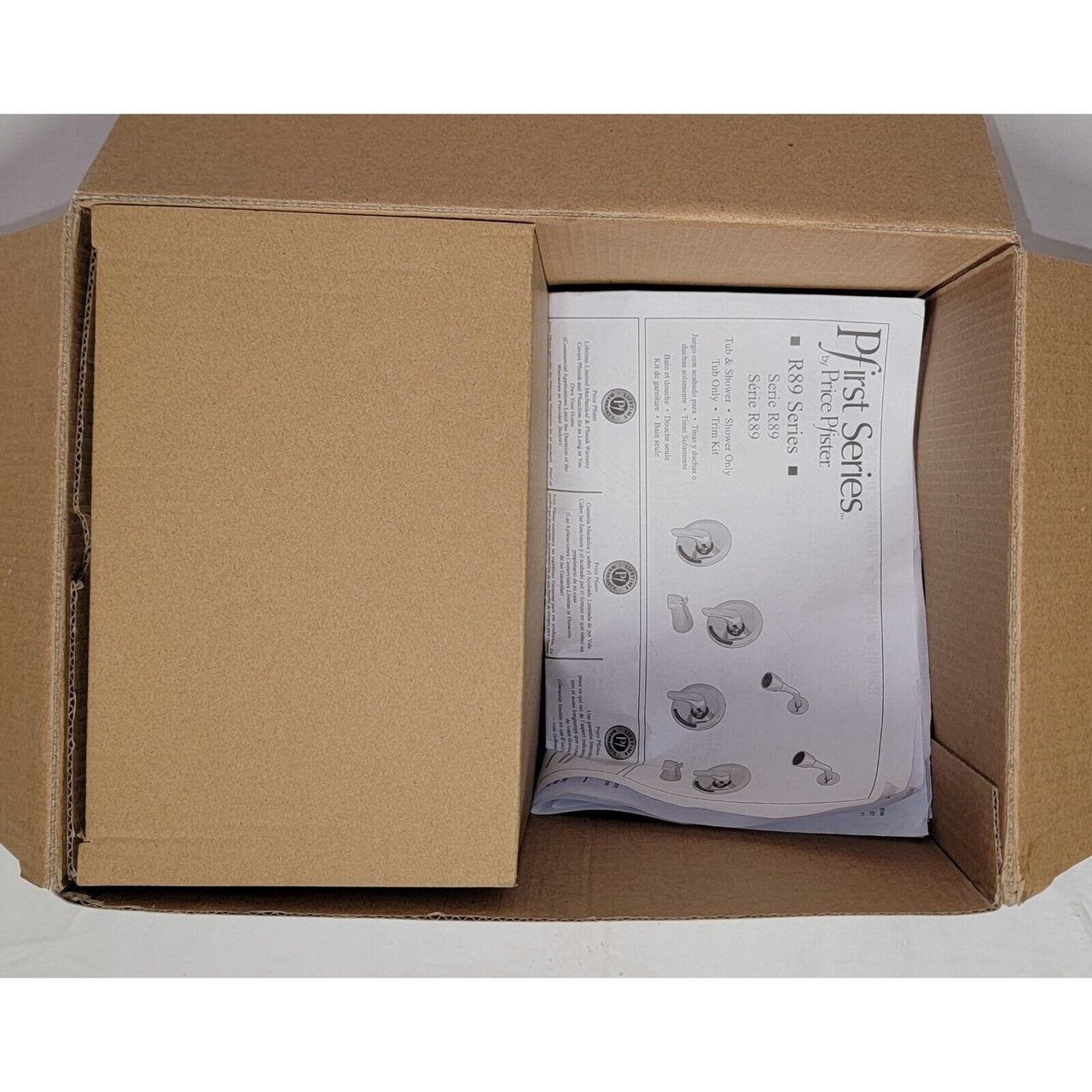 Pfister R89-0100 Pfirst Series Bathtub Trim Package Only - Chrome