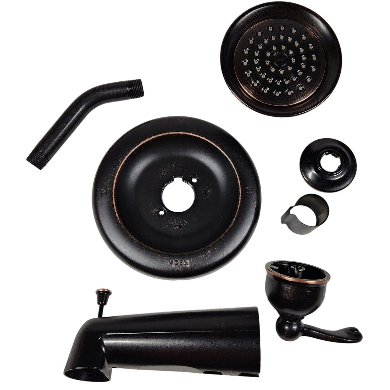 Moen T2123BRB Traditional Posi-Temp Tub/Shower Trim - Mediterranean Bronze