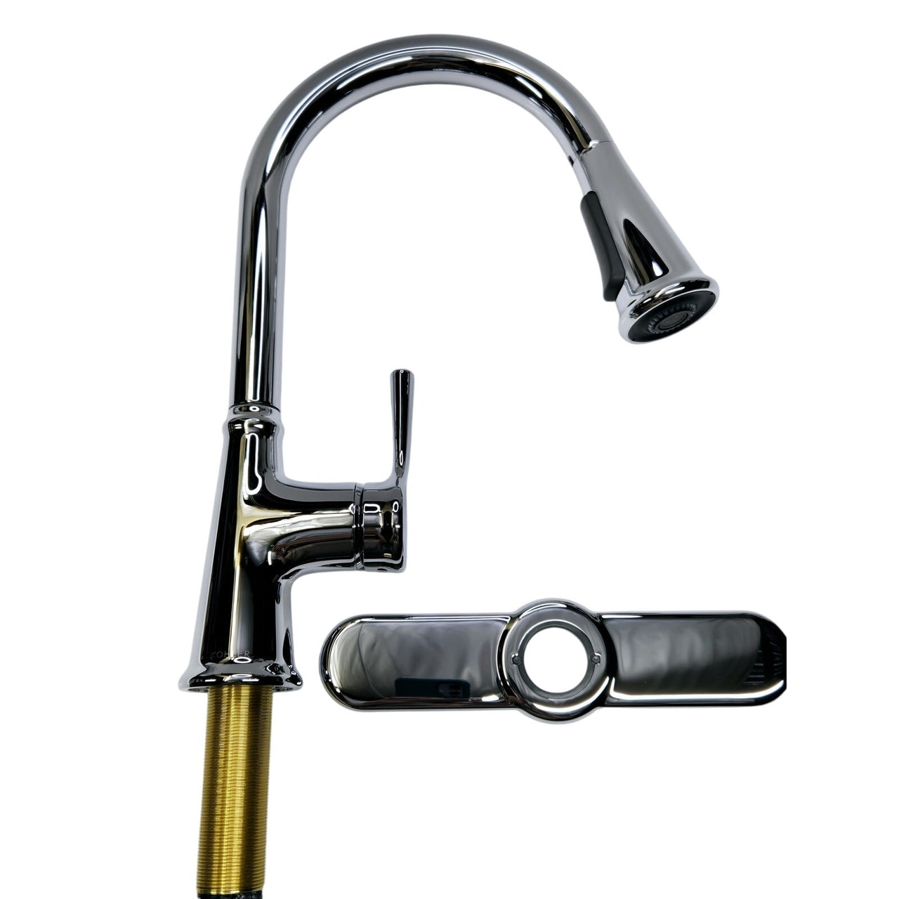 Kohler R21415-CP Tyne Pull-Down Sprayer Kitchen Faucet - Polished Chrome