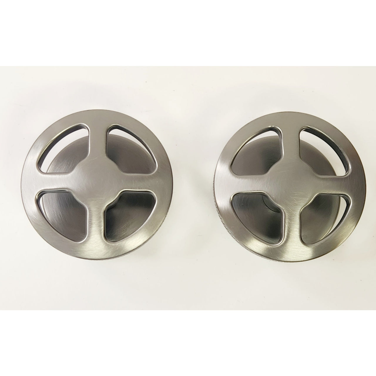 Brizo HW5332-SL Litze Wheel Handles for Widespread Bathroom Faucet - Luxe Steel