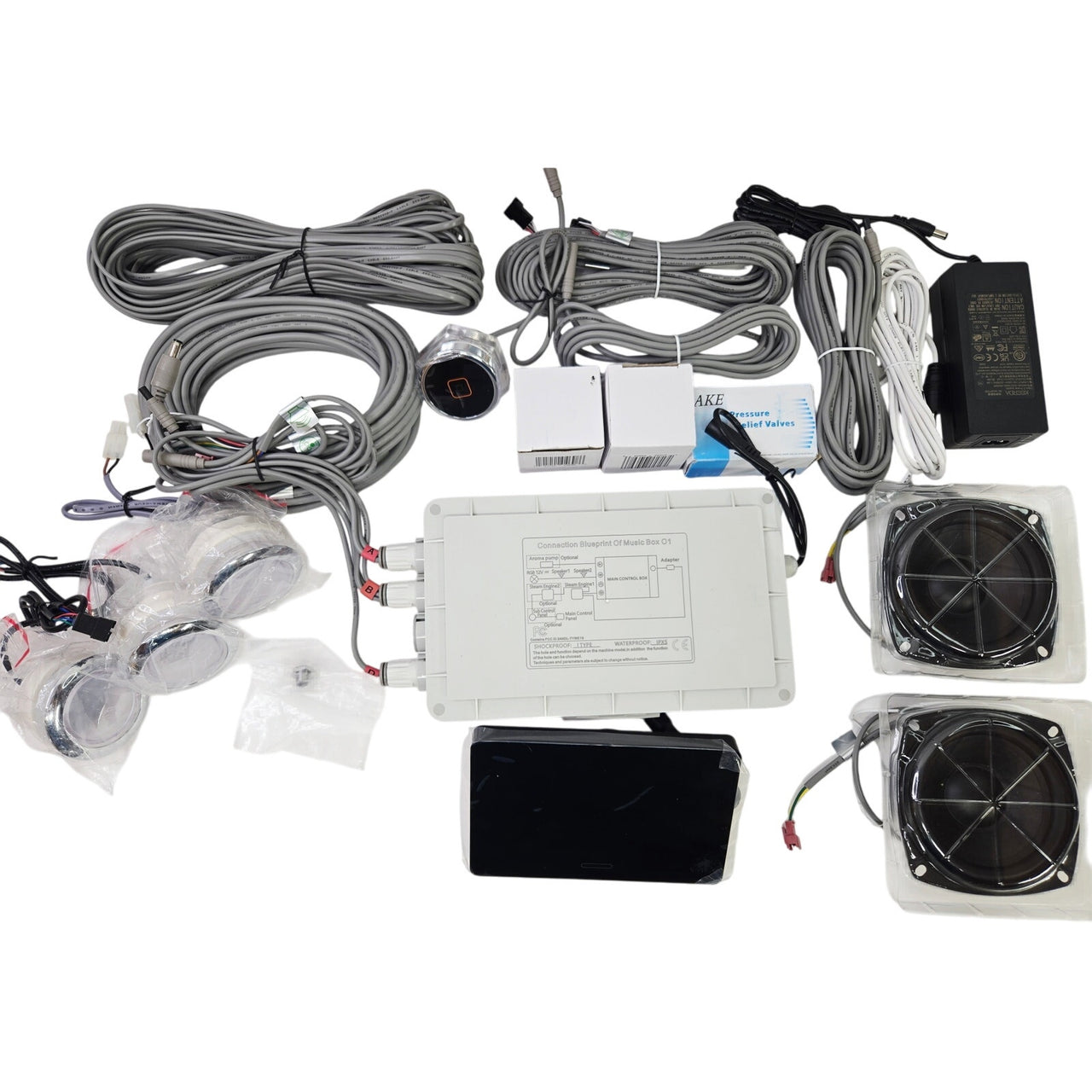 Steamspa SS-BCT01BK Control Panel and Aroma Function Touch Pad - Black READ