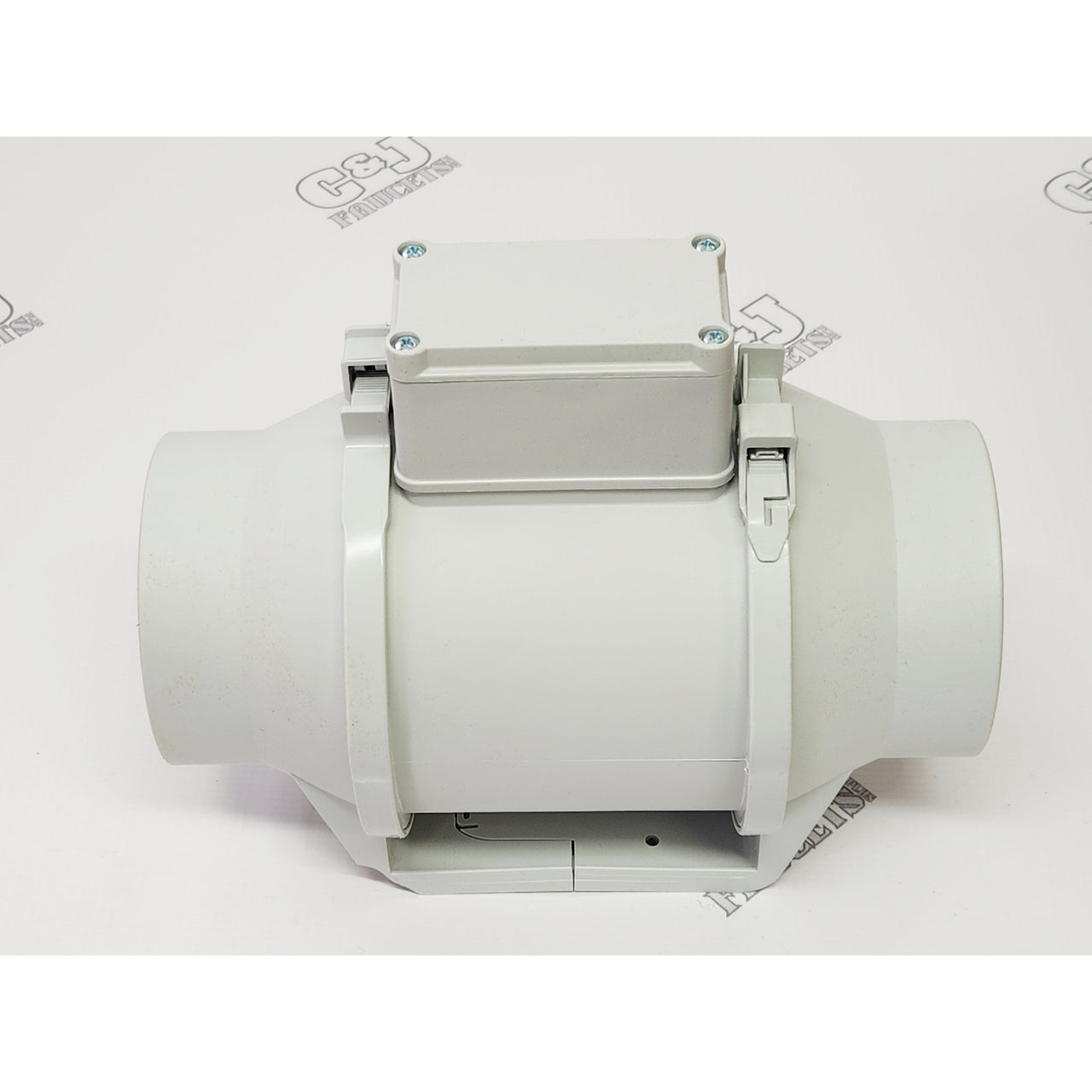 Soler and Palau TD-100 4"/100MM Inline Mixed Flow Duct Fan - Off-White