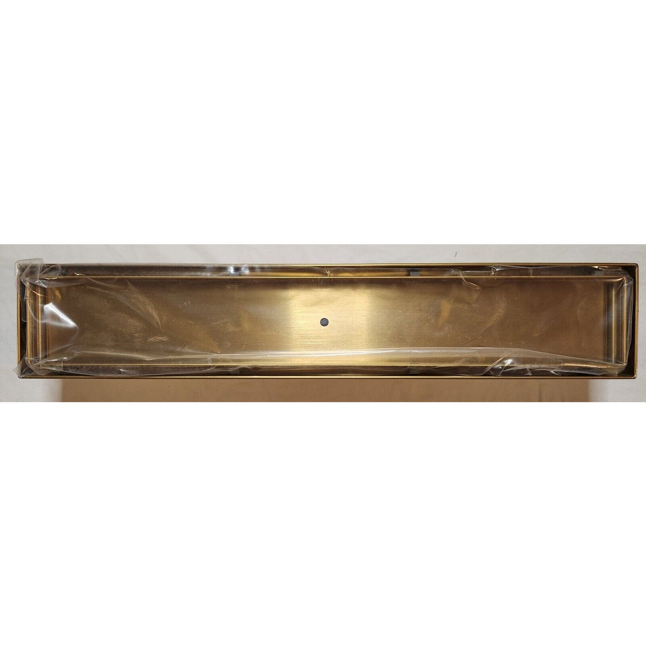 Signature Hardware 443313 18" Cohen Linear Tile-In Shower Drain - Polished Brass