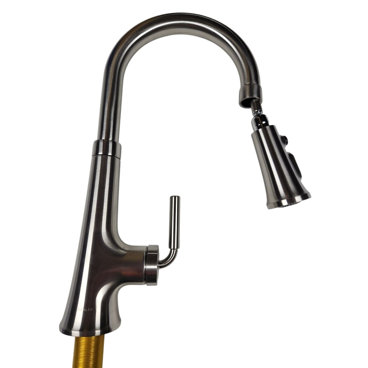 Kohler 23764-VS Tone Single Handle Kitchen Faucet - Vibrant Stainless