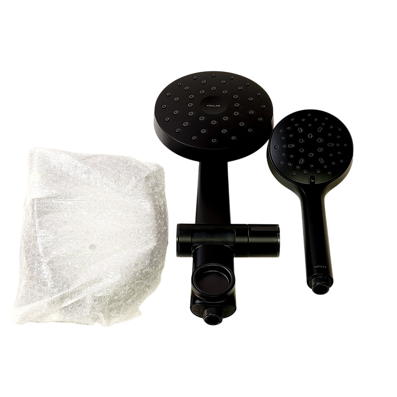 Kohler REC31657-G-BL Prone 3-in-1 Multifunction Shower Head w/PowerSweep - Black