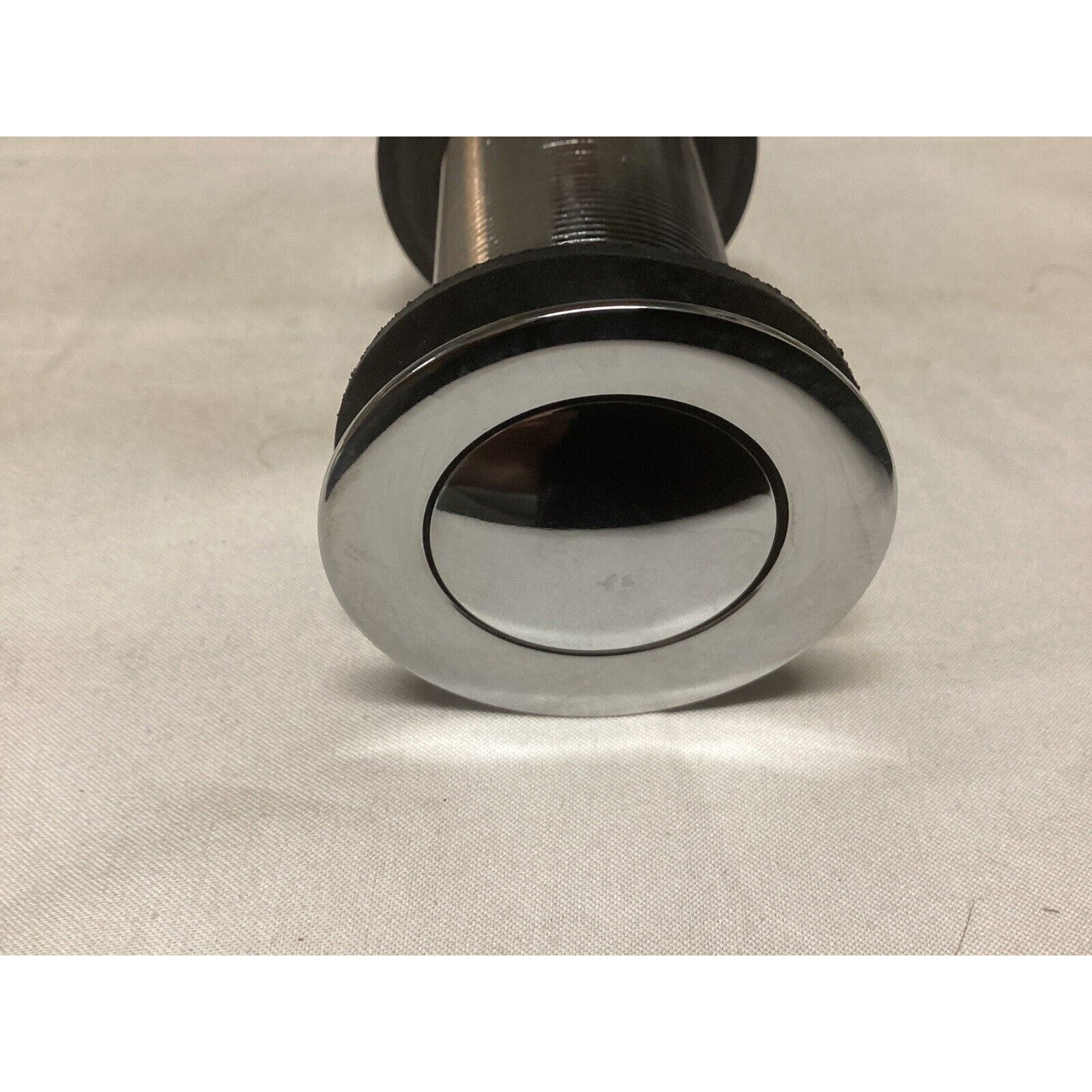 Signature Hardware 432999 Extended Press Type Pop-Up Bathroom Drain - Chrome