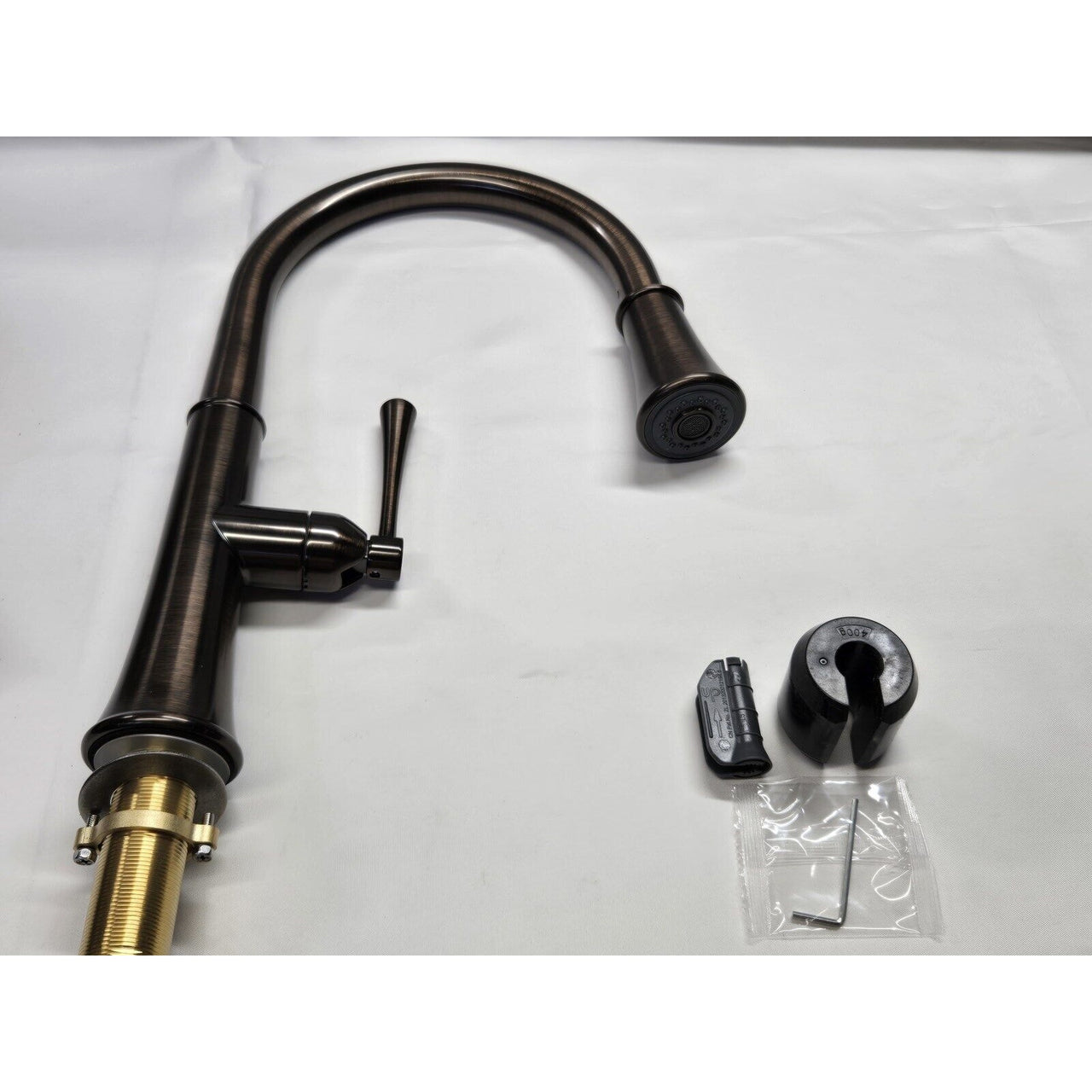 Signature Hardware 448177 Perdita Pull-Down Kitchen Faucet - Oil Rubbed Bronze