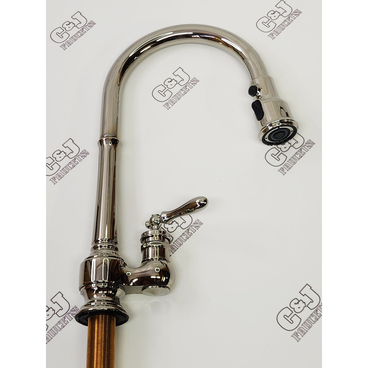 Kohler 99260-SN Artifacts Pull-Down Kitchen Faucet - Polished Nickel READ