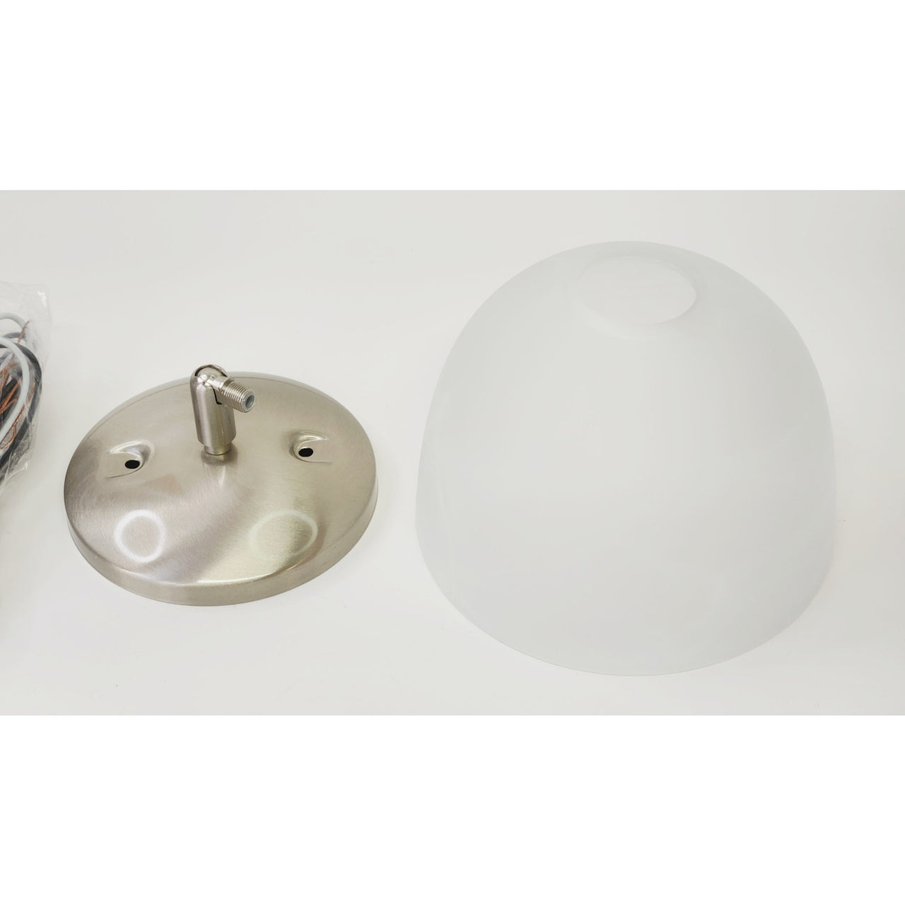 Minka Lavery 1421-84 Paradox 1 Light 7-1/2" Wide Mini Pendant - Brushed Nickel