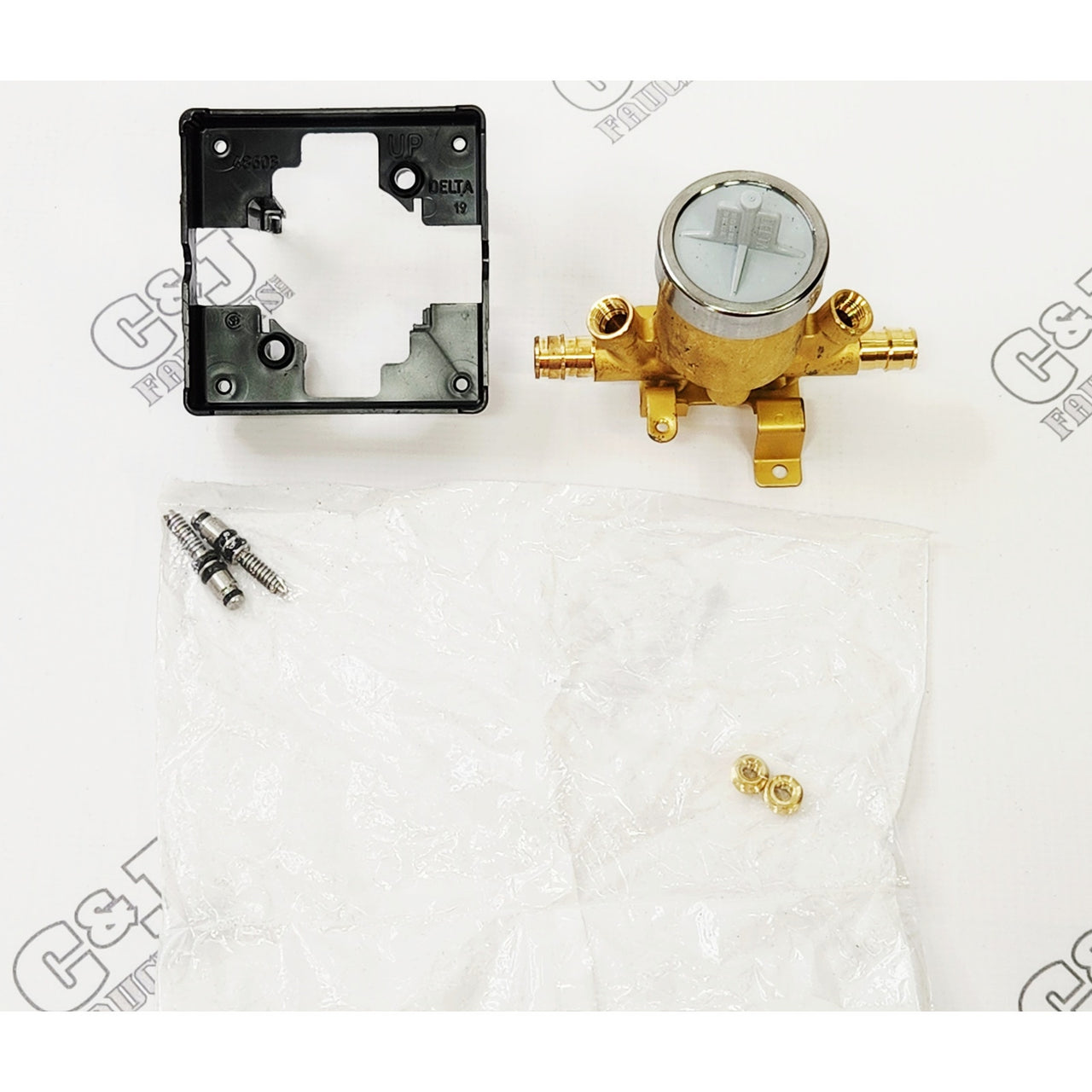 Delta R10000-PFS-MFWS MultiChoice Universal Prefab Shower Rough-In Valve NO BOX