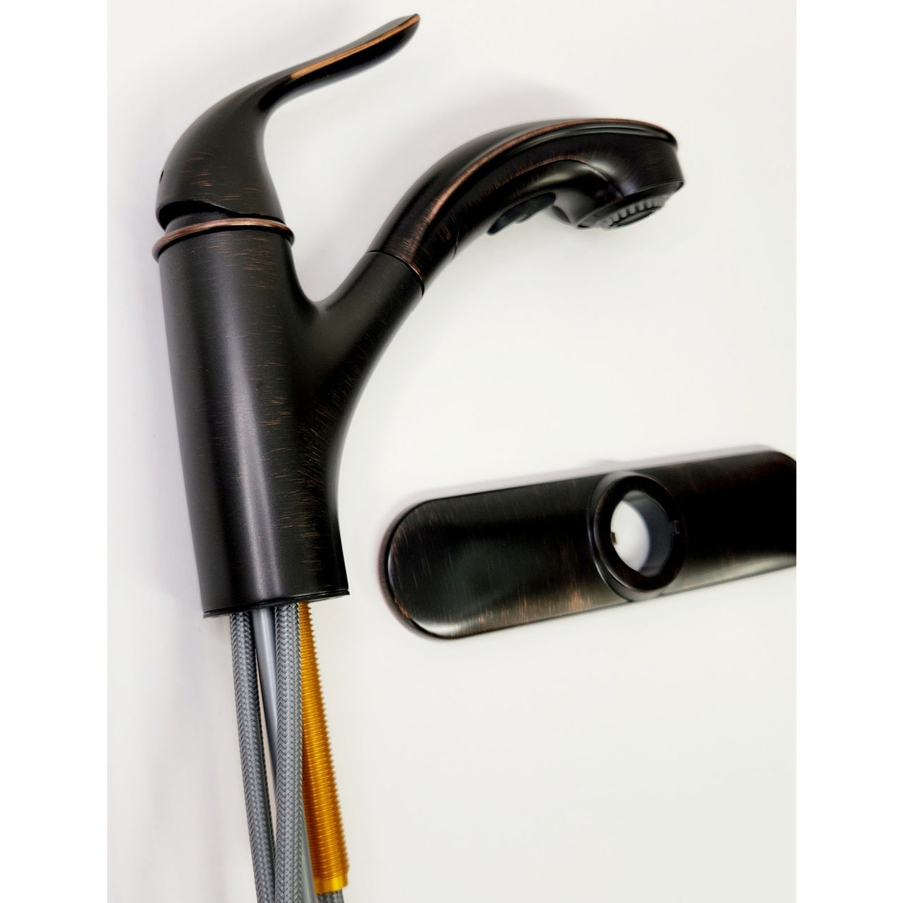 Moen 87557BRB Brecklyn Pull-Out Sprayer Kitchen Faucet - Mediterranean Bronze