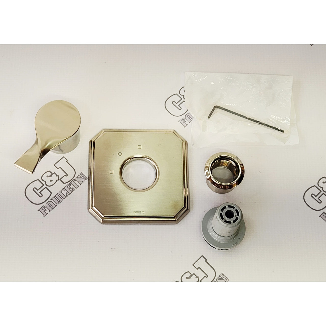 Brizo T60930-BN Virage Diverter Valve Trim Less Rough-In Valve - Brushed Nickel