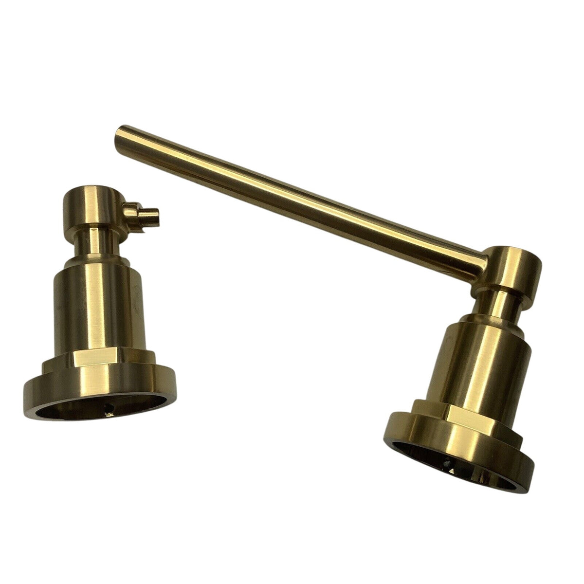 Signature Hardware 476969 Greyfield Pivoting Toilet Paper Holder - Brushed Gold