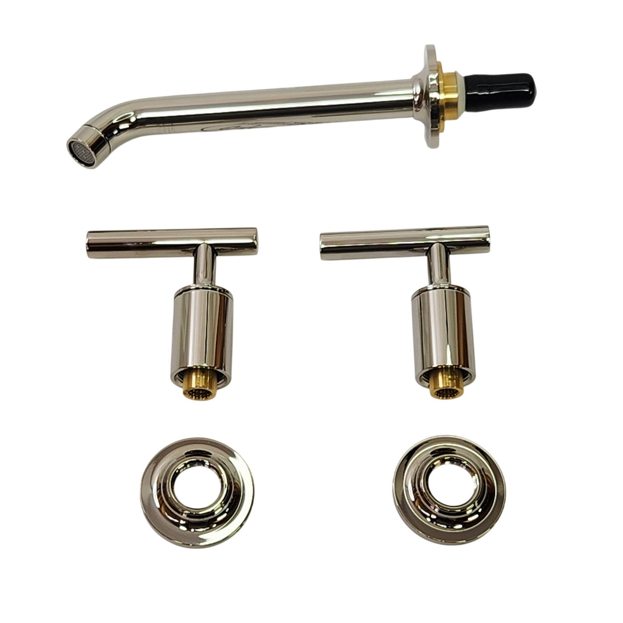 Kohler T14413-4-SN Purist Bathroom Sink Faucet - Vibrant Polished Nickel READ