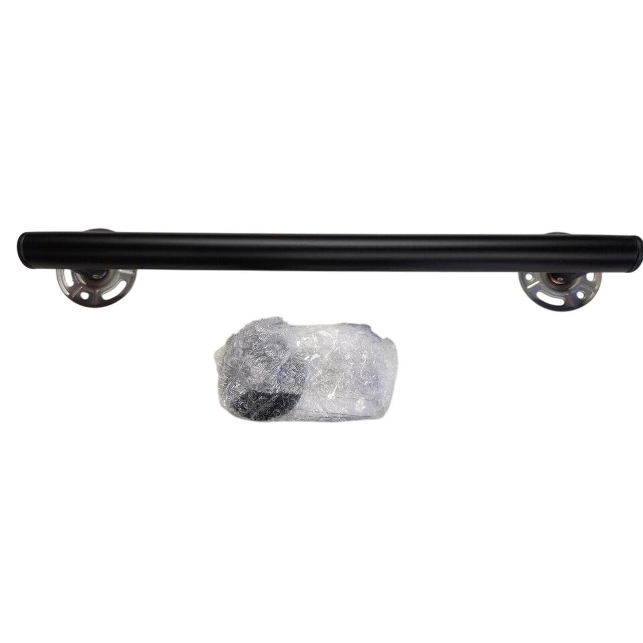 Moen YG0718BL Iso 18" Designer Bathroom Safety Grab Bar - Matte Black