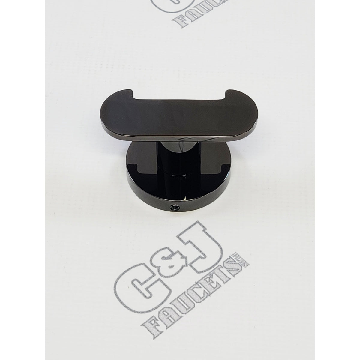 Graff G-9214-OX Sento 3-3/8" Wall Mounted Double Robe Hook - Onyx PVD