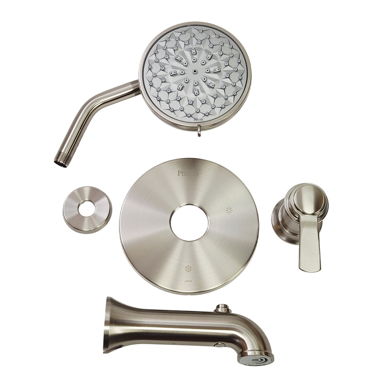 Pfister 8P8-WS2-BCOSGS Briscoe Single Handle Tub/Shower Faucet - Brushed Nickel