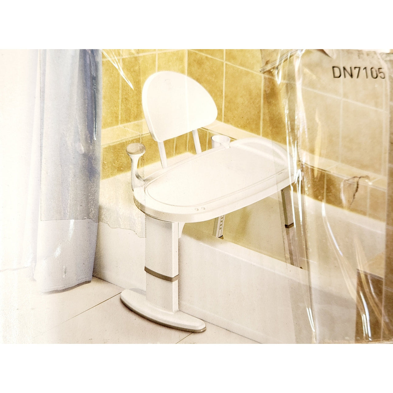 Moen DN7105 Home Care Collection Adjustable Tub Transfer Bench - Glacier