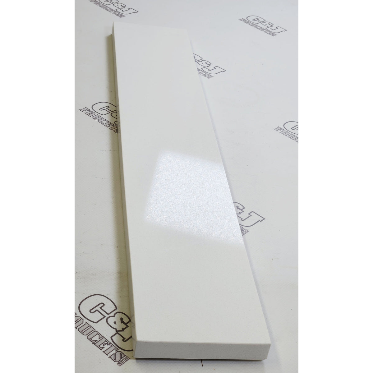 Kohler 38554-GWT Bathroom Vanity Top Quartz Side Splash - White Quartz