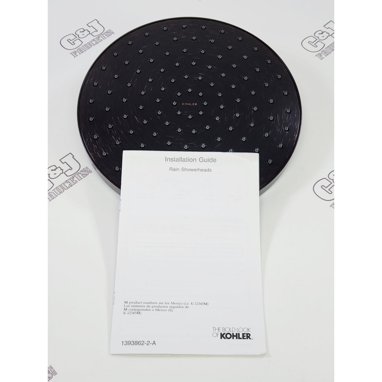 Kohler 76465-G-2BZ Awaken Round 10" 1.75 GPM Rainhead - Oil Rubbed Bronze
