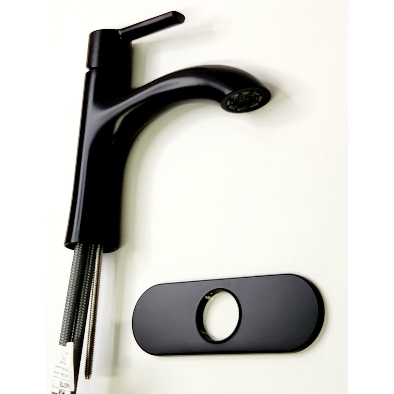 Moen 84577BL Idris One-Handle Bathroom Faucet - Matte Black