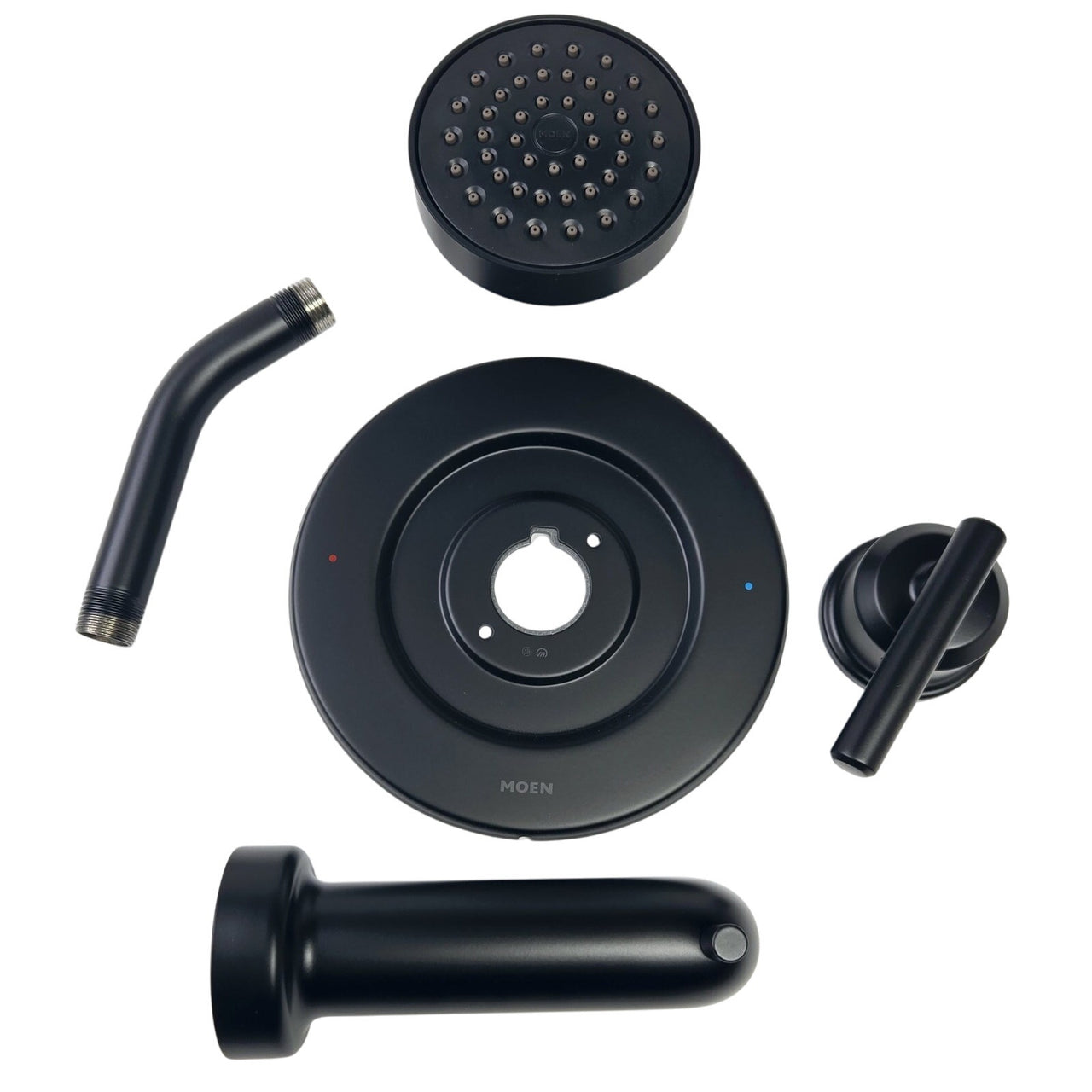 Moen T2903EPBL Gibson Posi-Temp Tub and Shower Faucet Trim Kit -Matte Black READ