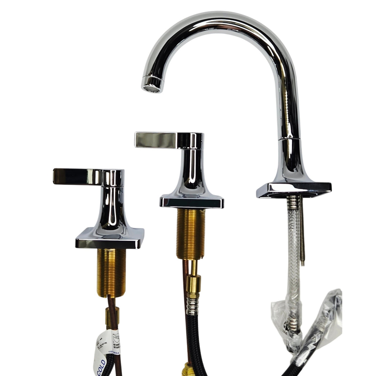 Kohler R22978-4D-CP Venza Widespread Bathroom Sink Faucet - Polished Chrome