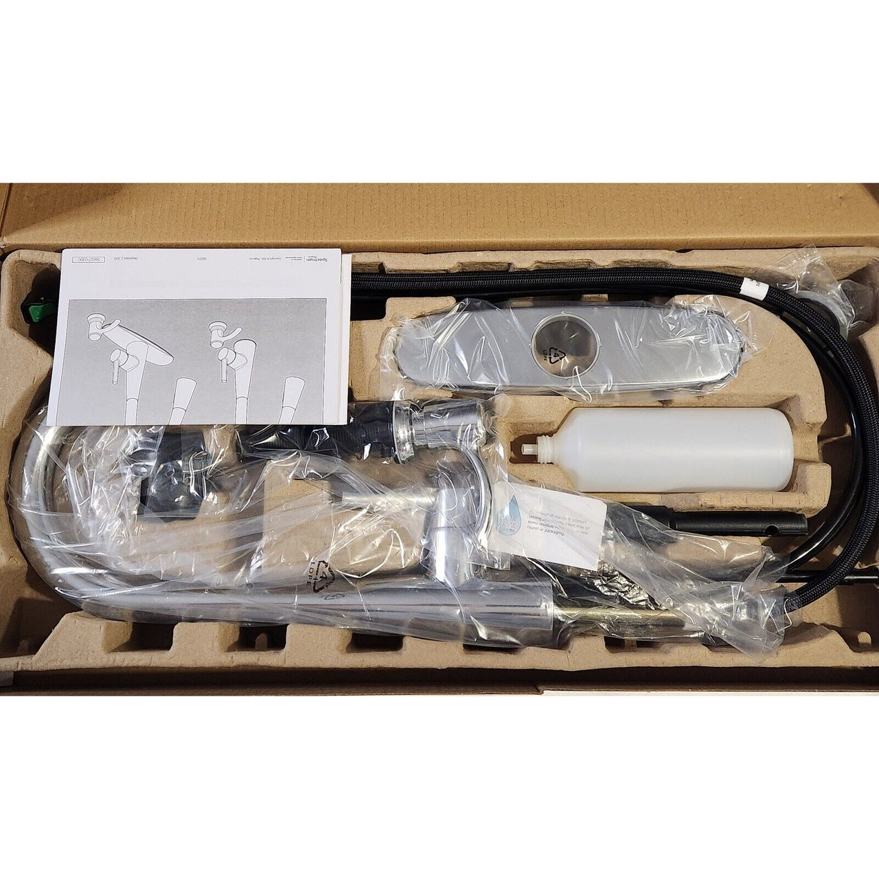 Pfister F-529-7BARC Barulli Pull Down High Arc Kitchen Faucet - Polished Chrome