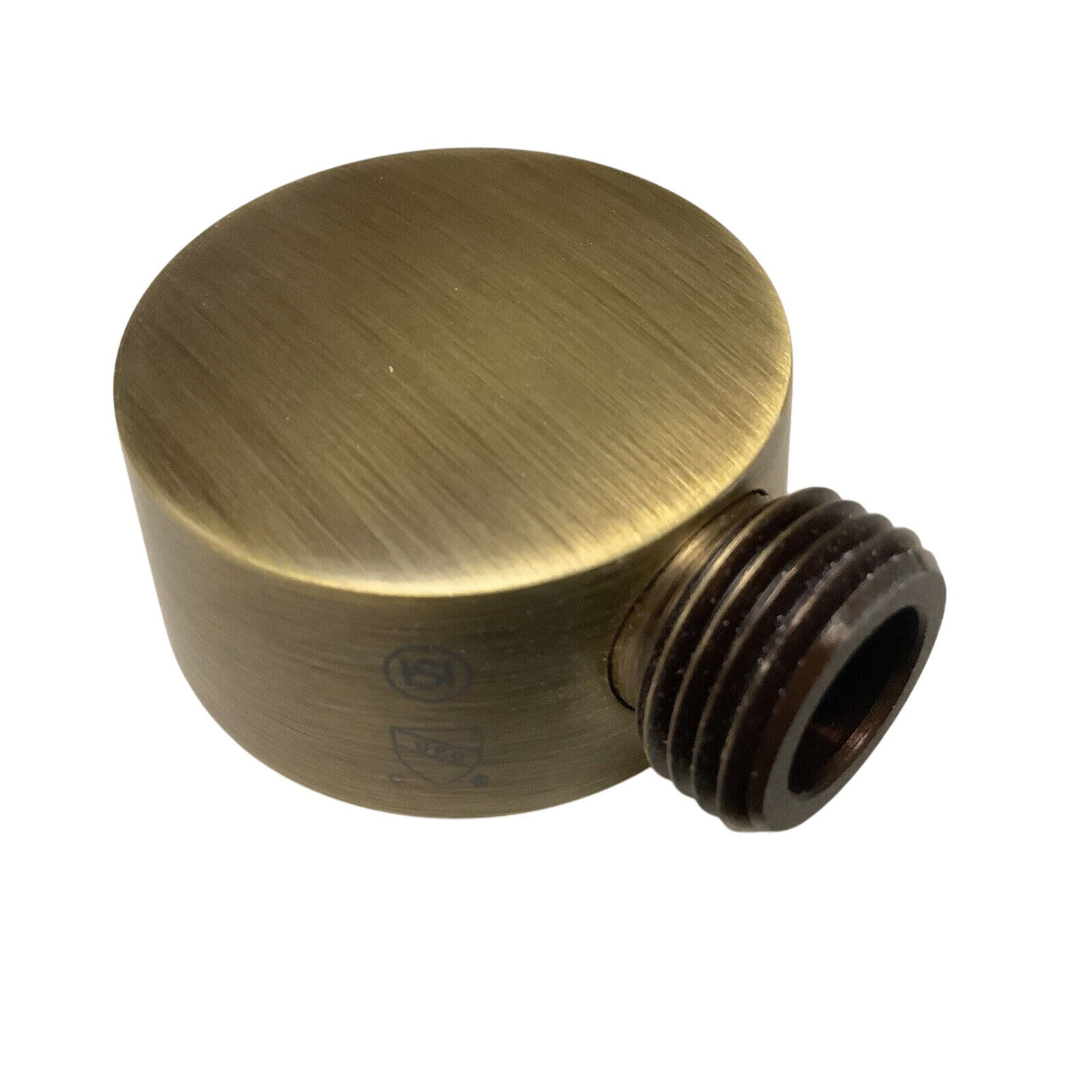 Signature Hardware 485502 Shower Supply Elbow for Hand Showers - Aged Brass
