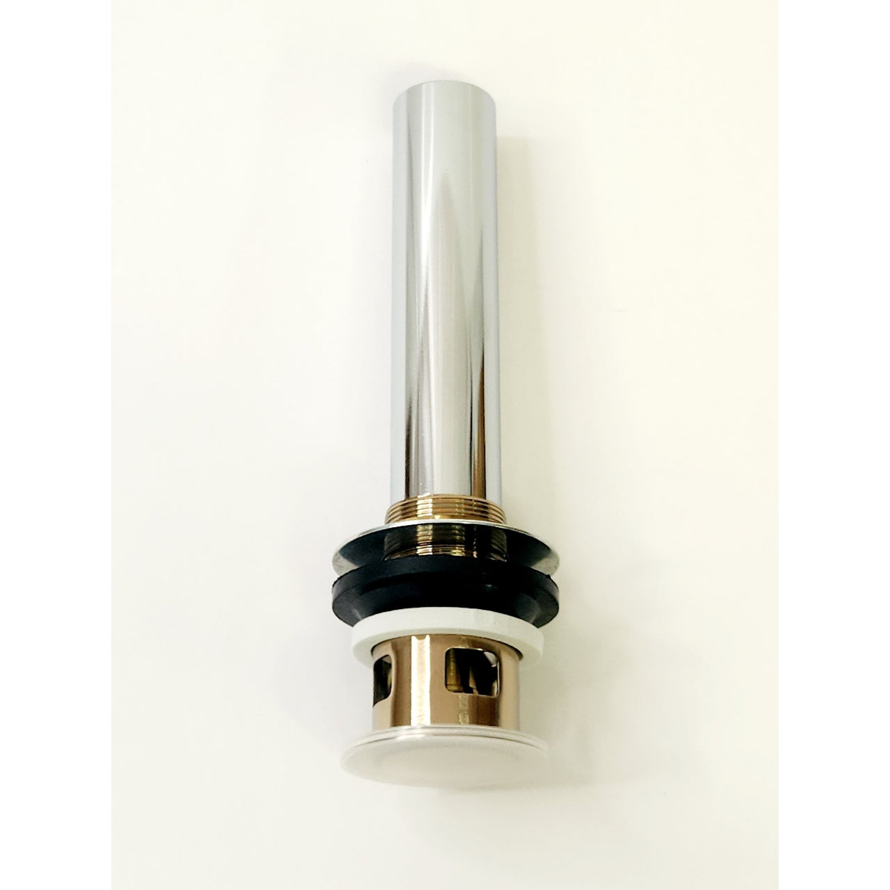 Brizo RP81628PG 1-5/8" Push Pop-Up Drain Assembly with Overflow - Polished Gold