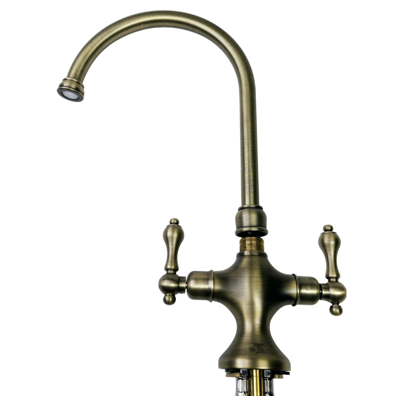 Signature Hardware 482588 Isabel 2-Handle Bar Faucet - Aged Brass *READ
