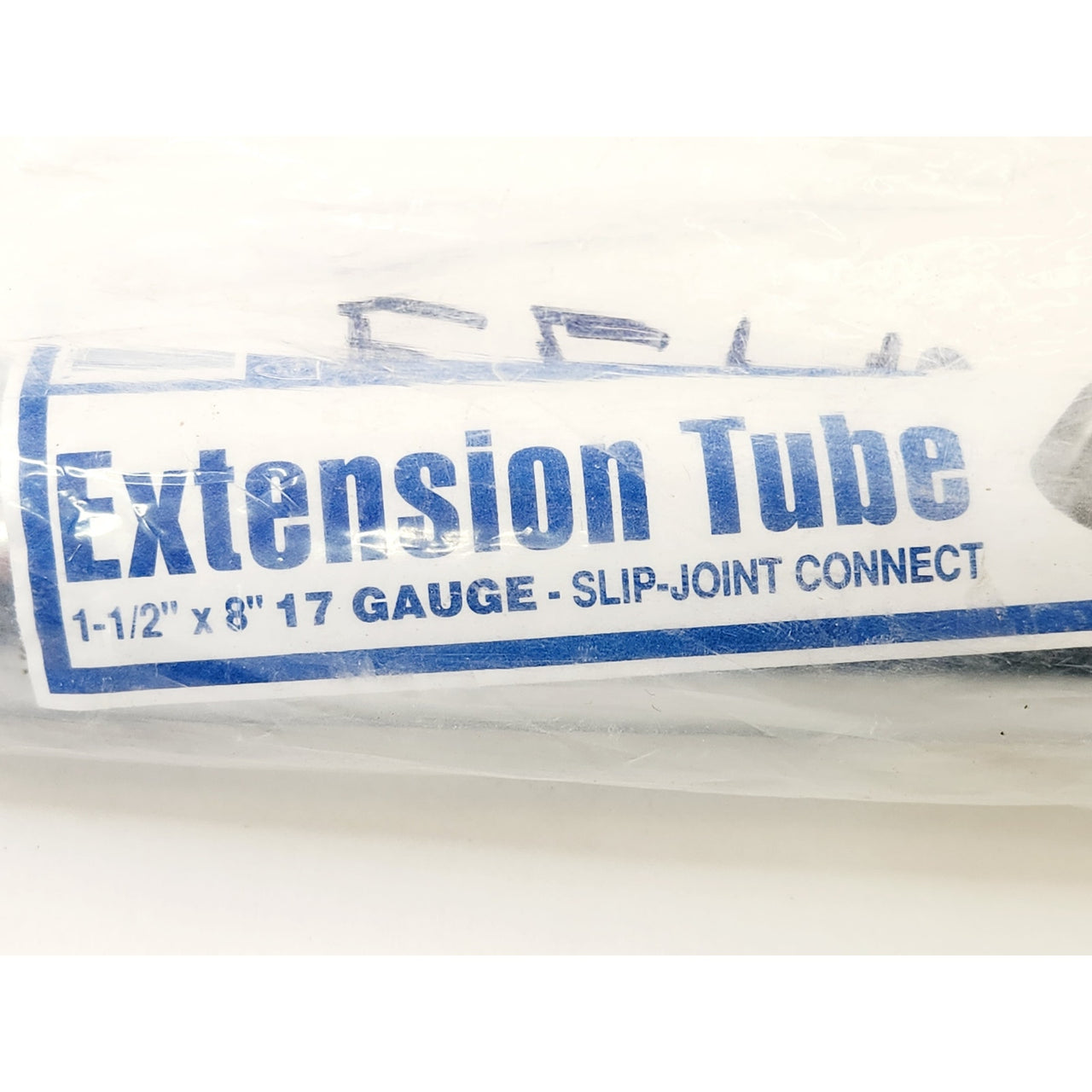 EZ-FLO 35118 1-1/2" Heavy Duty Extension Tube with Slip Joint Connection -Chrome